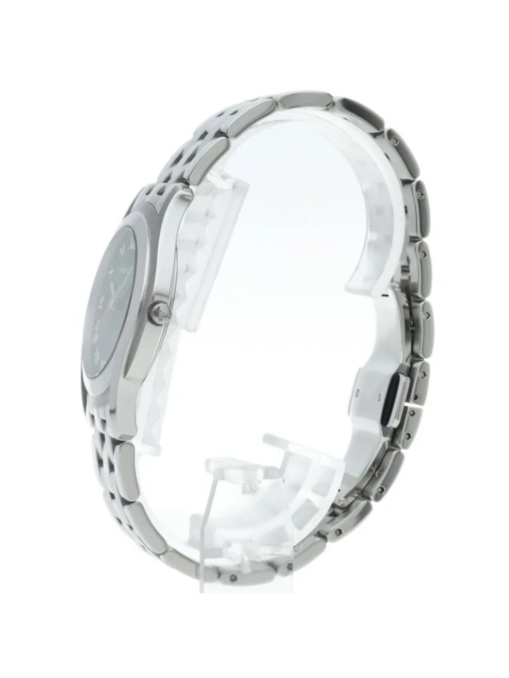 Gucci Class Watch Box SS Black Polished